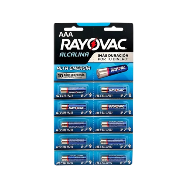 ROV BATERIA ALCALINA BLISTER 10AAA /24