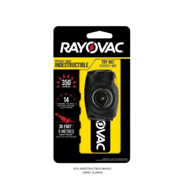ROV INDESTRUCTIBLE MANOS LIBRES /4 (4969)