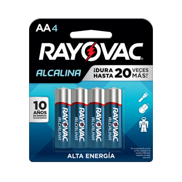 ROV BATERIA ALCALINA BLISTER 4AA /48 (5078)