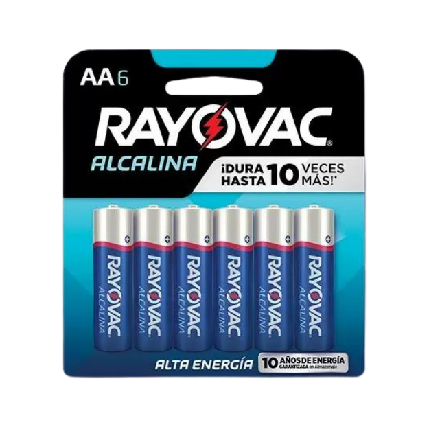 ROV BATERIA ALCALINA BLISTER 6AA /48 (9640)