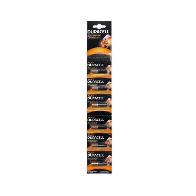DURACELL BATERIA ALCALINA TIRA 6AAA /10