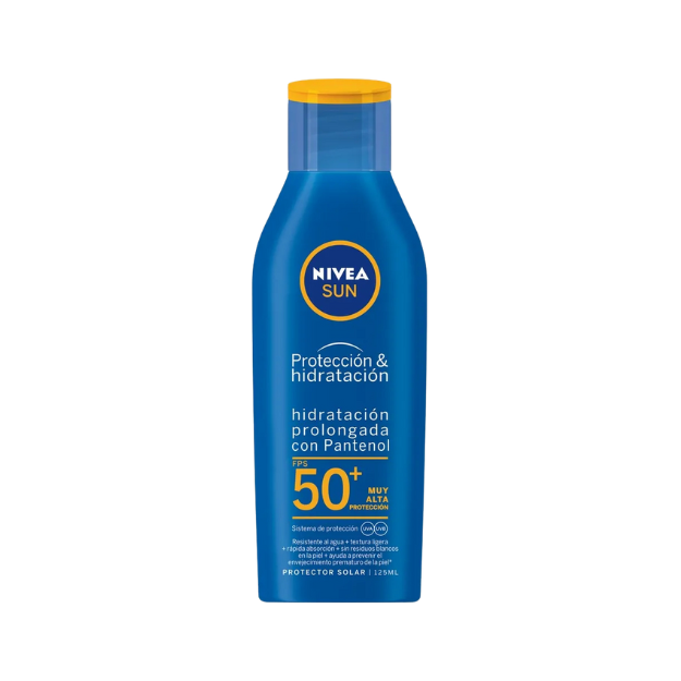 NIVEA SUN BLOQ PROT SOLAR HIDR FPS-50 125 ML /6