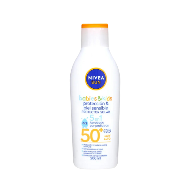 NIVEA SUN KIDS P/SENSIBLE FPS50 200ML /6