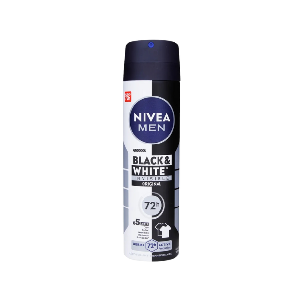 NIVEA DEO INV MEN B&W ORIGINAL SPRAY 100ML /12