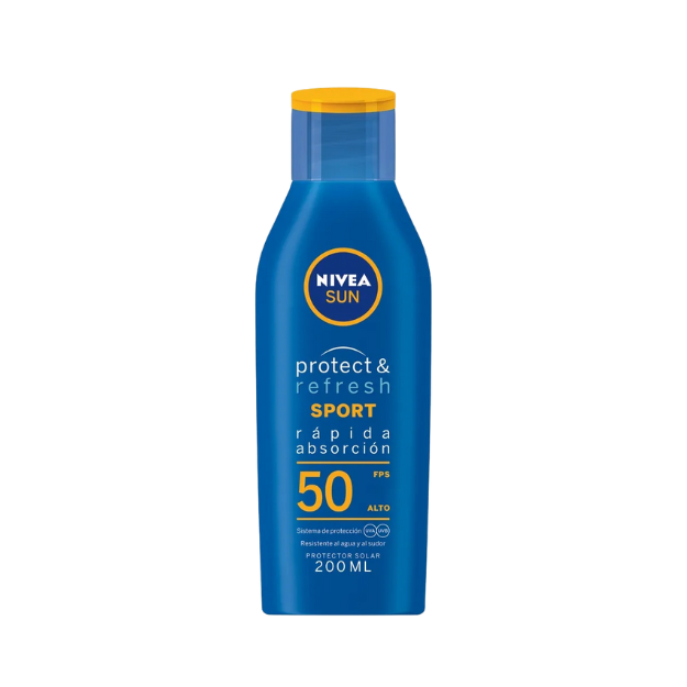 NIVEA SUN PROT. SOLAR & REFRESH COOL F50 200ML/12