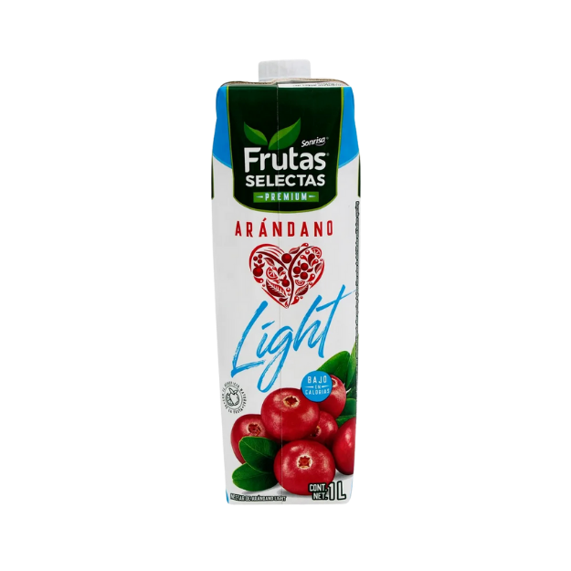FRUTAS SELECTAS BEBIDA DE ARANDANO 1L /12