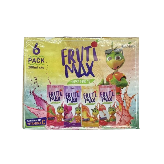 FRUTIMAX 6PACK SURTIDO 200ML /4