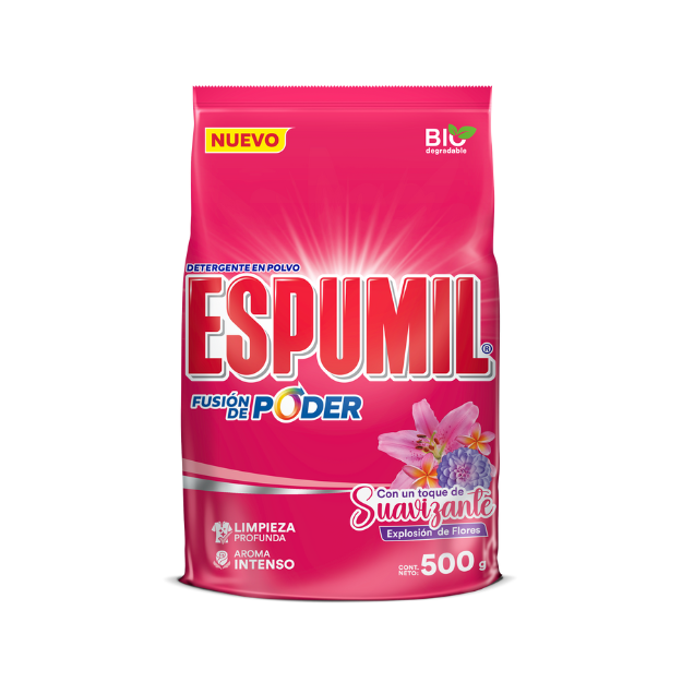 ESPUMIL DETERG EXPLOSION DE FLORES 500G /20