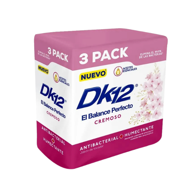 DK-12 JABON CREMOSO 3PK 300G /16