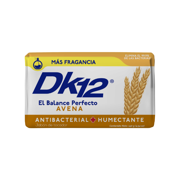 DK-12 JABON AVENA 140G /48