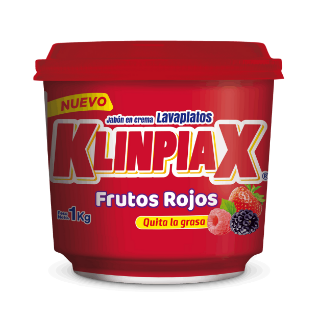 KLINPIAX LAVAPLATOS FRUTOS ROJOS 1KG /12