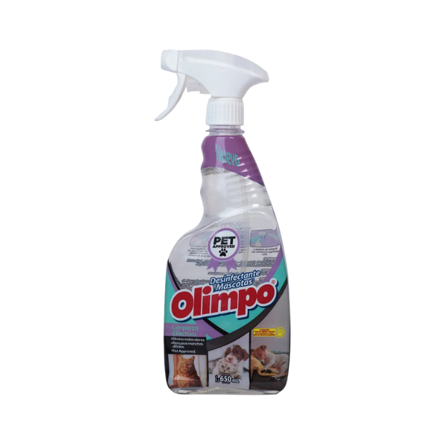 OLIMPO DESINFECTANTE PARA MASCOTAS 650ML /12