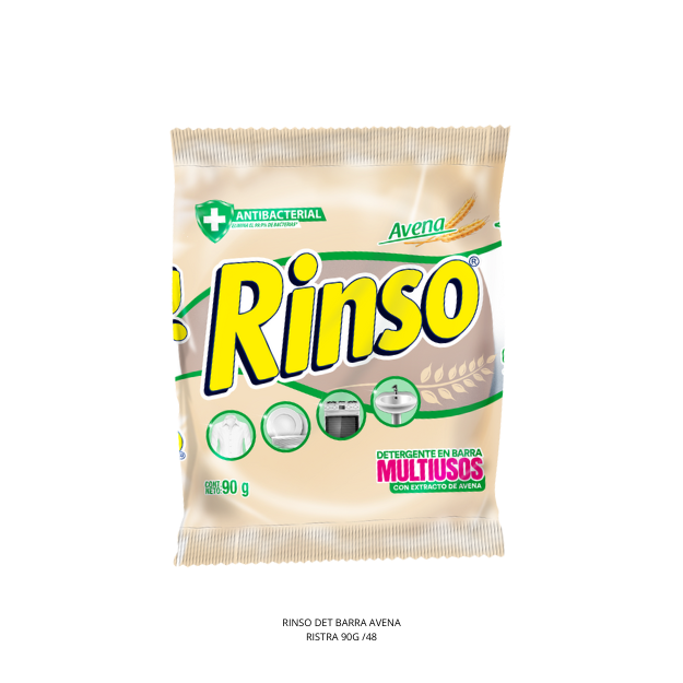 RINSO DET DISCO AVENA RISTRA 90G /48