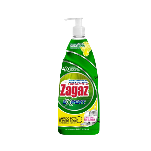 ZAGAZ LAVAPLATOS LIQUI CITRUS BOTELLA 750ML /12