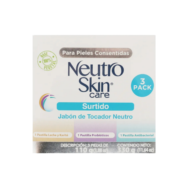 NEUTRO SKIN JABON SURTIDO 3PACK 300G /16