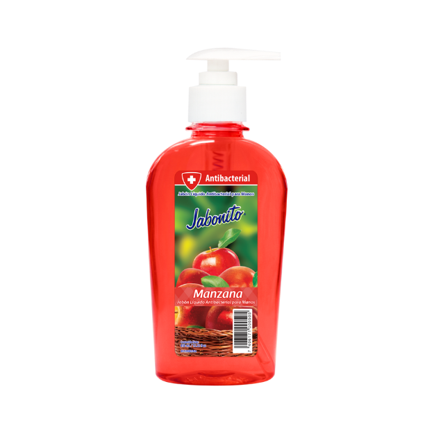 JABONITO JABON LIQUIDO MANZANA 450ML / 12