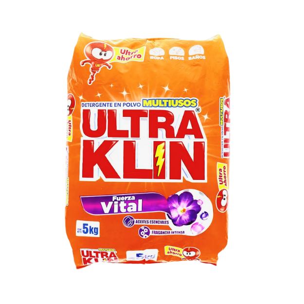 ULTRAKLIN DETER FUERZA VITAL 4.5KG /2