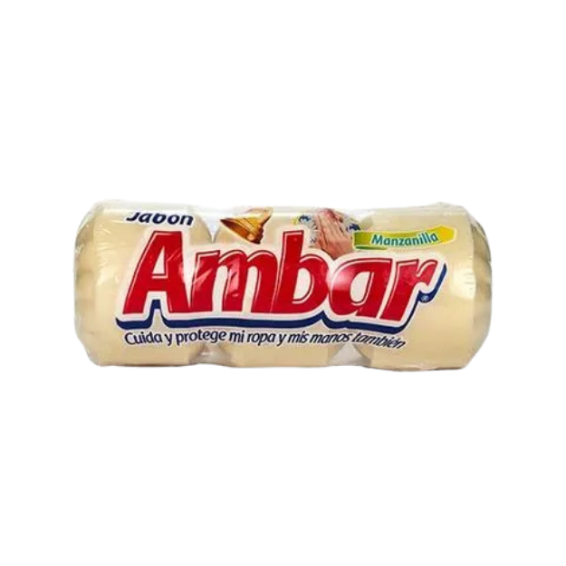 AMBAR JABON BOLA MANZANILLA 3PK 900G /8