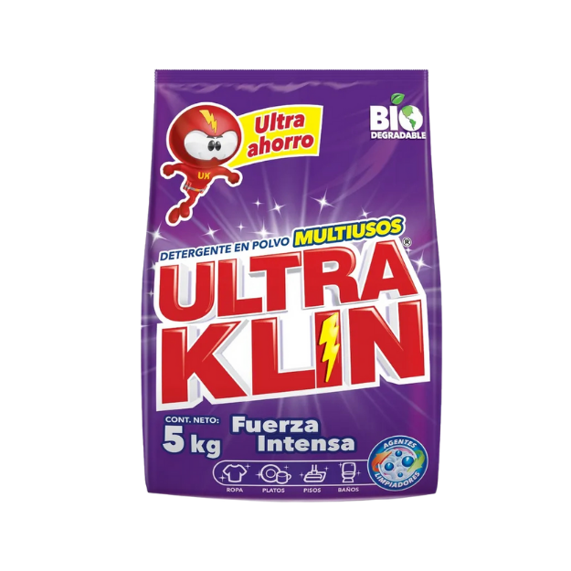ULTRAKLIN DETER FUERZA INTENSA 4.5KG /2