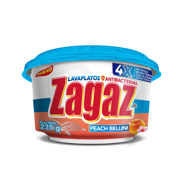 ZAGAZ LAVAPLATOS PEACH BELLINI 235G /24