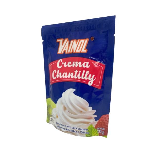 VAINOL CREMA CHANTILLY VAINILLA DOYPACK 70G /48