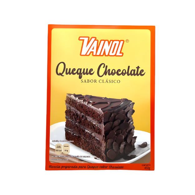 VAINOL MEZCLA PARA QUEQUE CHOCOLATE 432G /12