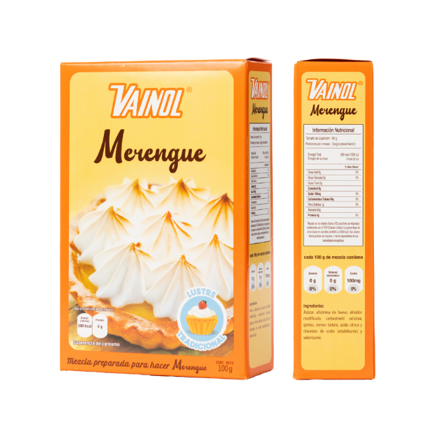 VAINOL MEZCLA PARA MERENGUE 100G /10