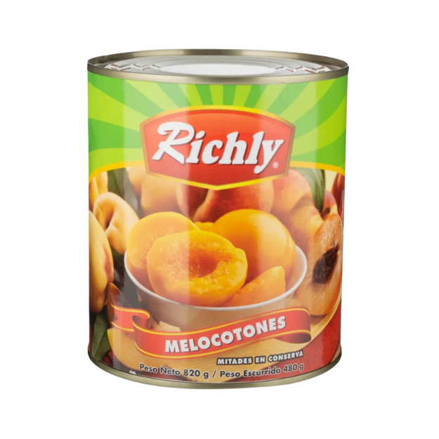 RICHLY MELOCOTONES 820G/ 12