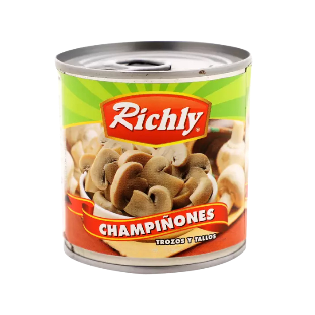RICHLY HONGOS REBANADOS 284G /24