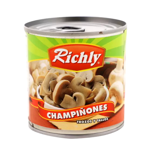 RICHLY HONGOS REBANADOS 425G /24