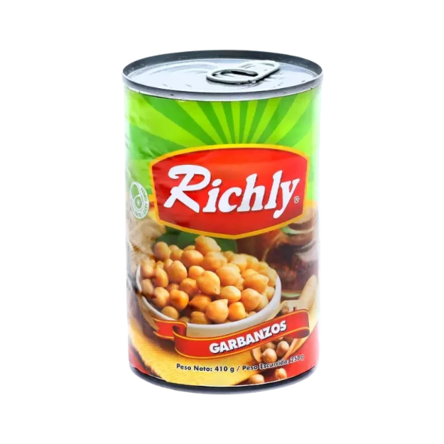 RICHLY GARBANZOS 410G /24