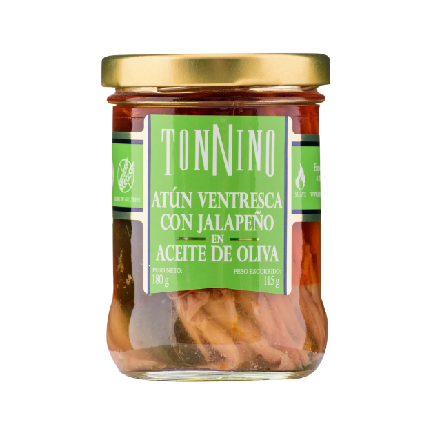 TONNINO ATUN VENTRESCA CN JALAPEÑO 180G /12