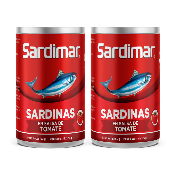 SARDIMAR 2PACK SARDINA DULCE 160G /24