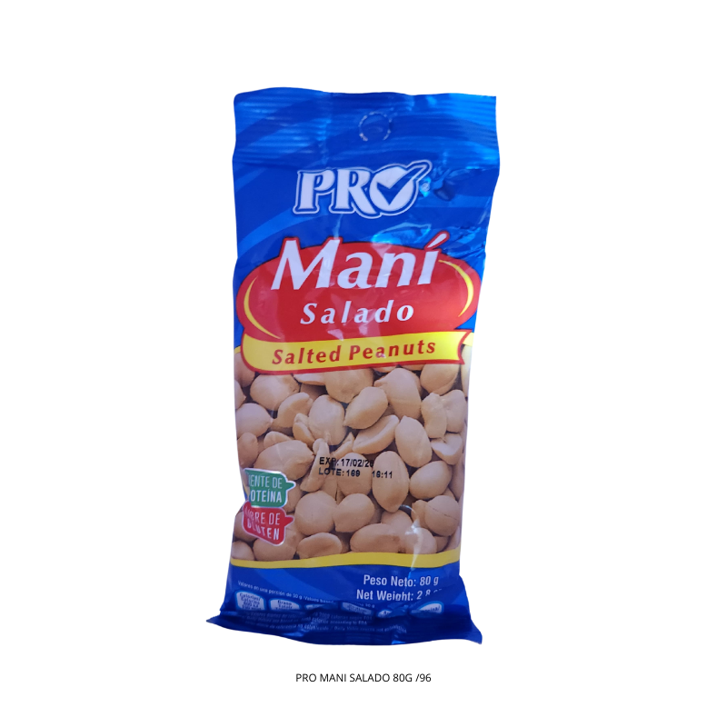 PRO MANI SALADO 80G /96