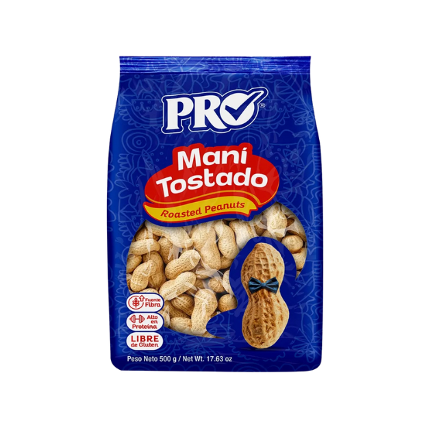 PRO MANI CON CASCARA 500G /20
