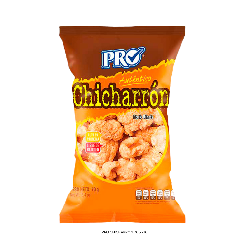 PRO CHICHARRON 70G /20
