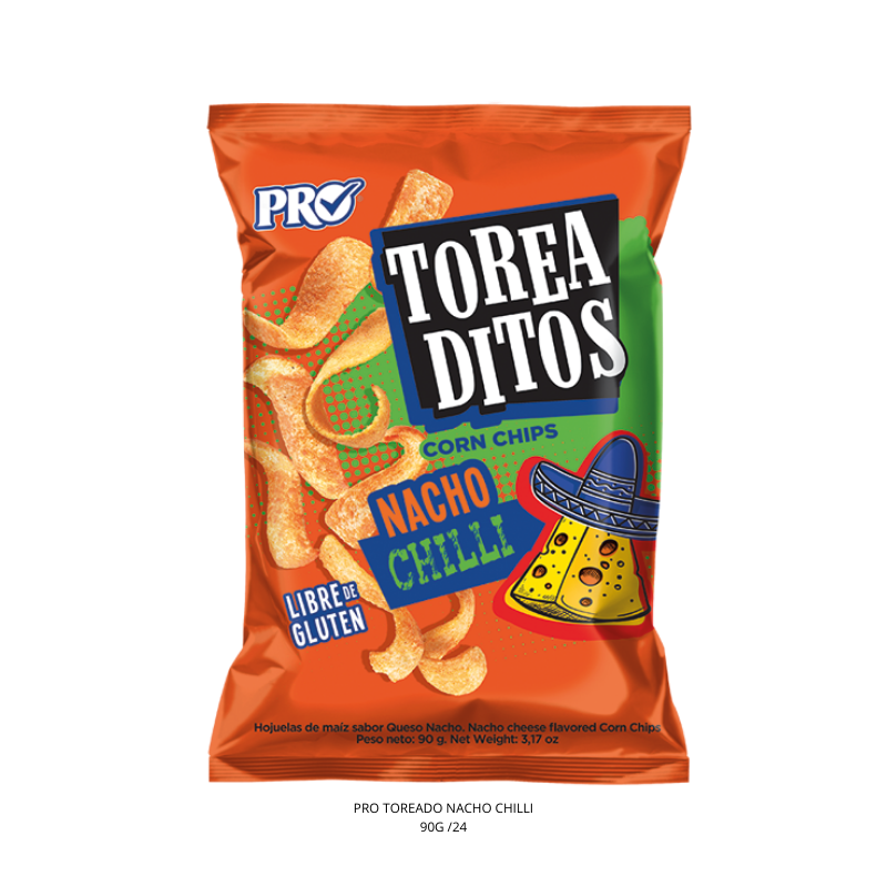 PRO TOREADO NACHO CHILLI 90G /24