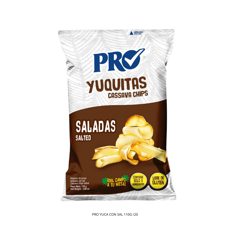 PRO YUCA CON SAL 110G /20