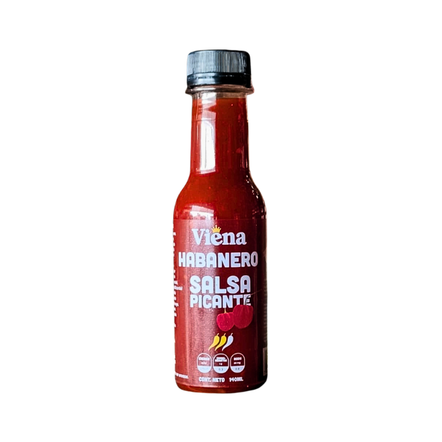 VIENA SALSA PICANTE HABANERO 140ML /24