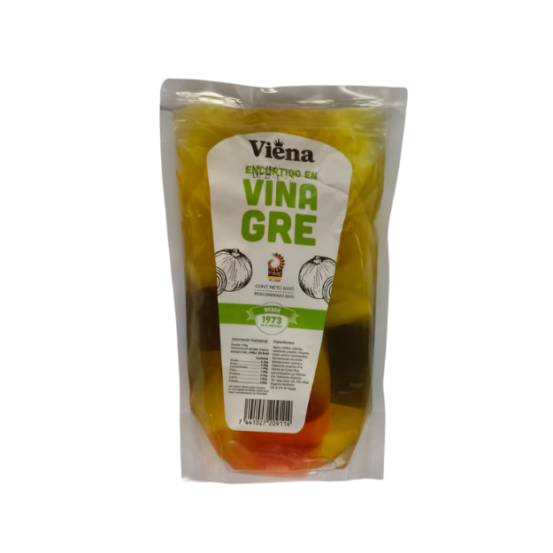 VIENA ENCURTIDO VINAGRE DOYPACK 500GR /24
