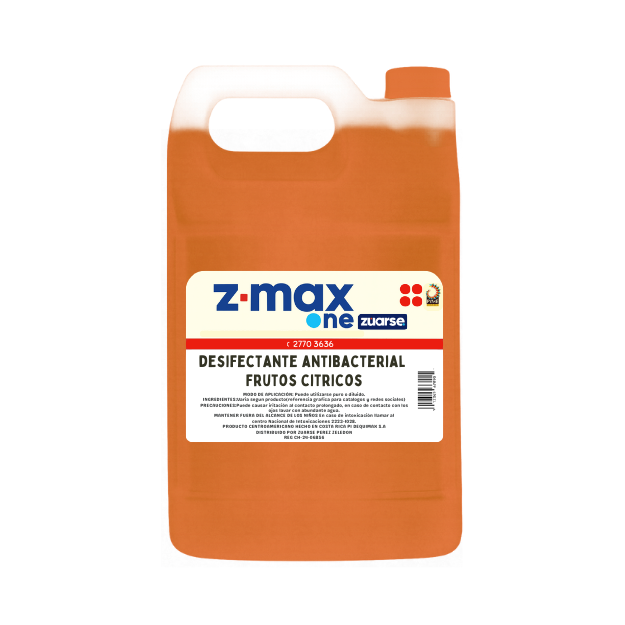 Z-MAX ONE DESINFECTANTE FRUTOS CITRICOS GALON