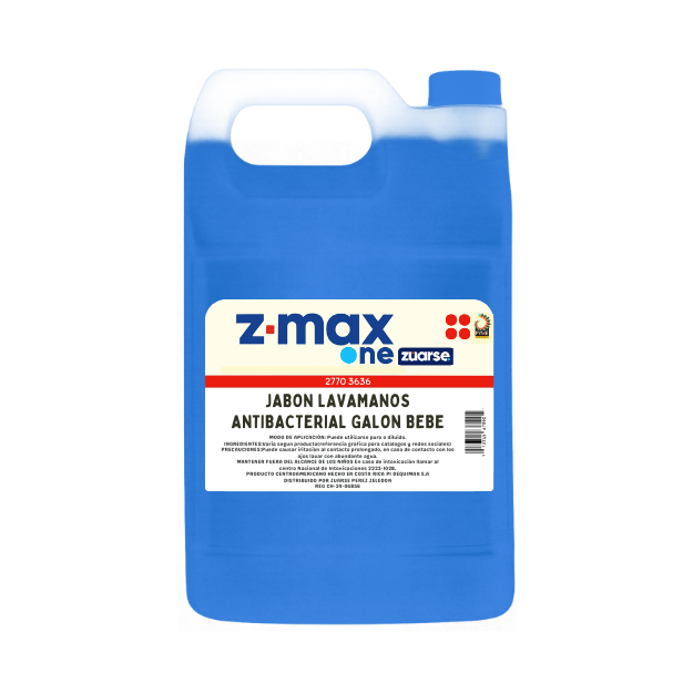 Z-MAX ONE JABON LIQUIDO BEBE GALON
