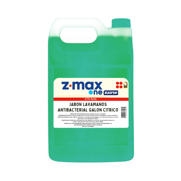 Z-MAX ONE JABON LIQUIDO CITRICO GALON