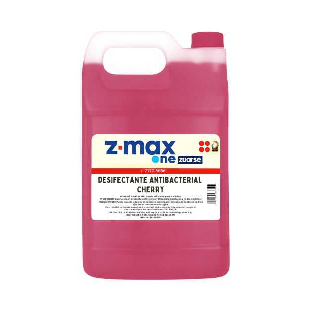 Z-MAX ONE JABON LIQUIDO CHERRY GALON