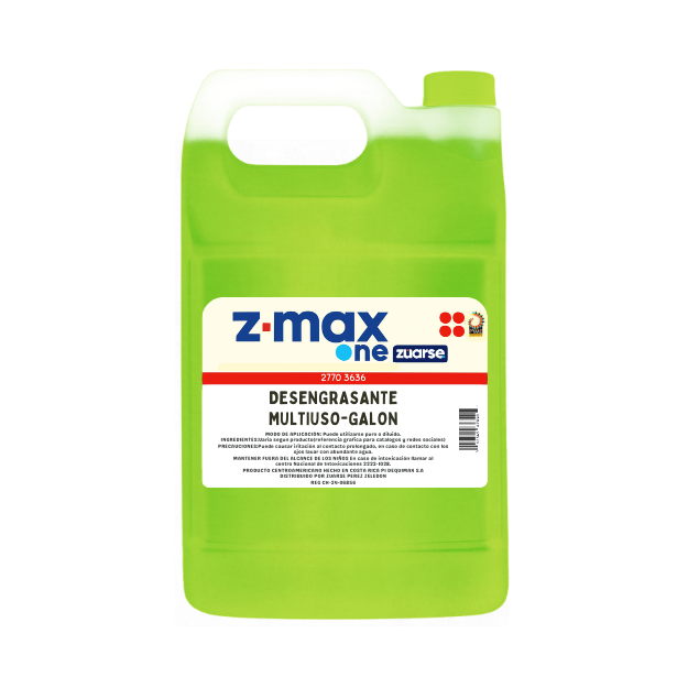Z-MAX ONE DESENGRASANTE MULTIUSO GALON
