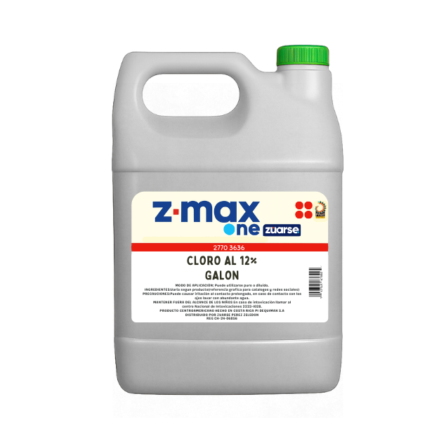 Z-MAX ONE CLORO AL 12% GALON
