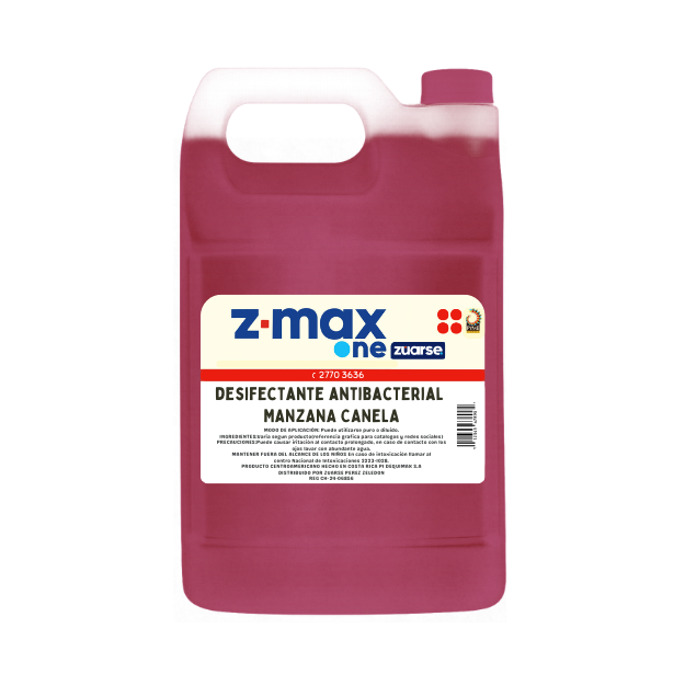 Z-MAX ONE DESINFACTANTE MANZANA CANELA GALON