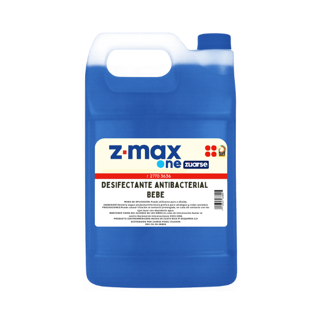 Z-MAX ONE DESINFECTANTE BEBE GALON