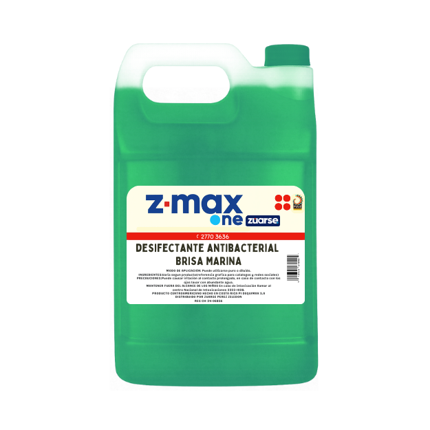 Z-MAX ONE DESINFECTANTE BRISA MARINA GALON