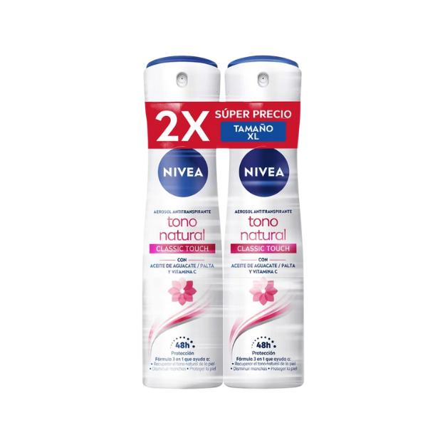 NIVEA DEO 2PACK CLASSIC TOUCH SPRAY 150ML /6